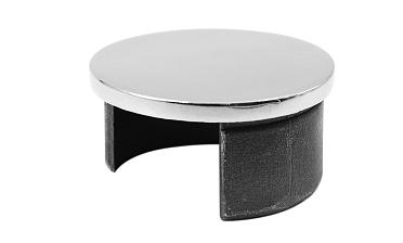 Заглушка с пазом на трубу Ø48.3 мм полированная (AISI 304) k235 купить в Краснодаре