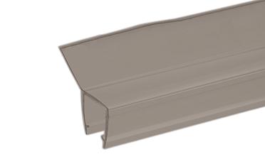 Уплотнитель для стекла 8 мм, полупрозрачный черный, 135°, стекло-стекло 2200 мм t203-2 BL купить в Краснодаре