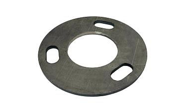 Фланец стойки 42/90 х 3 мм #200 3 отв х М10 х 20 черный металл k116-42-9 купить в Краснодаре