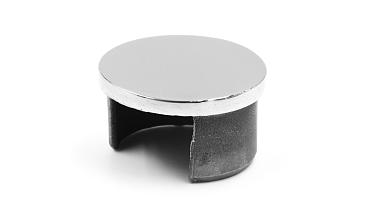 Заглушка для поручня с пазом Ø42.4 мм, 5х34 мм полированная (AISI 304) k099-3  купить в Краснодаре