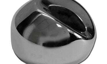 Наконечник штампованный (СПС) косой 30° на трубу Ø38,1 мм, для поручня Ø38.1мм, полированный, нержавеющий, AISI 304, k016 купить в Краснодаре