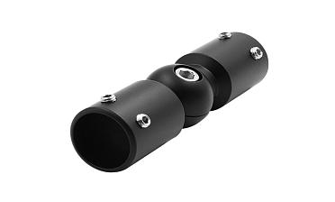  Соединитель трубы 19 мм шарнирный, цинк, черный t915 BZn купить в Краснодаре