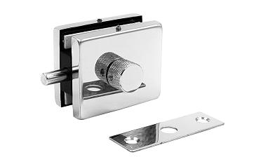 Защелка с ответной частью на стену и пол, полированная, вырез 17 t138 PSS купить в Краснодаре