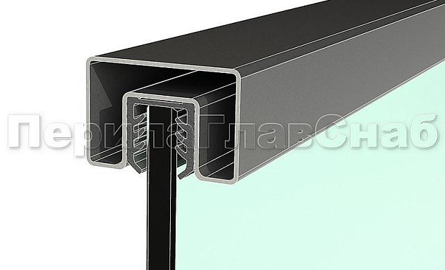 Труба 40х60, с пазом 24х24, полированная, AISI 304 k824-3 2