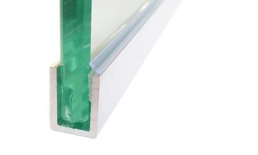 Уплотнитель прозрачный для П-образного алюминиевого профиля t756 (елочка) t755 купить в Краснодаре
