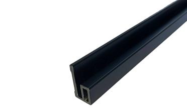 Профиль-упор для душевых, длина 2200 мм, черный t116 BL купить в Краснодаре