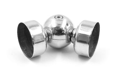 Поворот дер./пласт. поручня Ø50.8х0.8 мм, усиленный, полированная, (AISI 201) k053-6 купить в Краснодаре