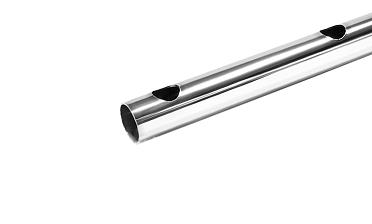 Труба AISI 304 25х1х6000, с перфорацией под  Ø12, 90°, GRIT 600 837-2 купить в Краснодаре