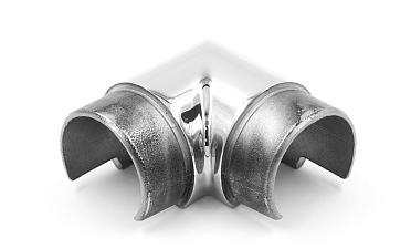 Отвод с пазом на трубу Ø48.3 мм, полированный (AISI 304) k237 купить в Краснодаре