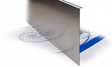 Накладка на профиль 601 (тыльная/лицевая), AISI 304 шлифованная k601-09 купить в Краснодаре