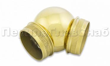 Поворот 'шар'  под Ø50.8 мм, золото k263-88 купить в Краснодаре