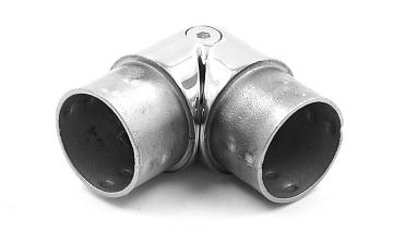 Поворот литой, шарнирный под Ø42.4 мм, полированный, AISI 304 k273 купить в Краснодаре