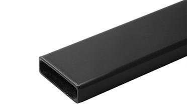 Трек прямоугольный 30х10х1,5, длина 3000мм, черный t440 BL  купить в Краснодаре Трек прямоугольный 30х10х1,5, длина 3000мм, черный t440 BL  купить в Краснодаре