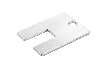 Торцевая заглушка на профиль алюминиевый для перегородок t42-12 купить в Краснодаре