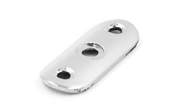 Лодочка (ложемент) под поручень Ø50.8 мм, литой, полированный, нержавеющая AISI 304 k046-50 купить в Краснодаре