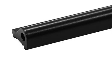 Порог для душевых перегородок 1000 мм, черный матовый Фt118 ALBL купить в Краснодаре