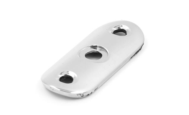 Лодочка (ложемент) под поручень Ø50.8 мм, литой, полированный, нержавеющая AISI 304 k046-50