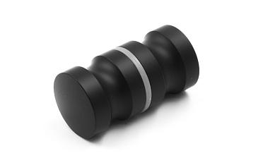 Дверная ручка "кноб", алюминий-черный t692 ALBL  купить в Краснодаре