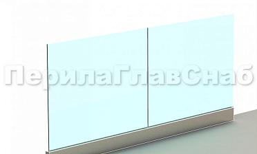 Ограждение без поручня на профиле купить в Краснодаре