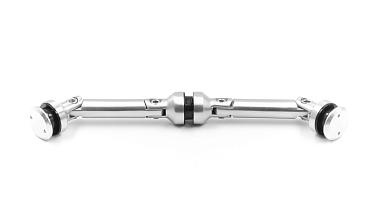 Крепление на три стекла 10-12 мм, штанга 82 мм, без зенковки tt204-82A SSS купить в Краснодаре