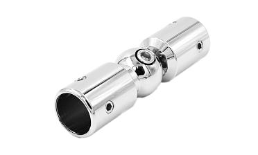 Соединитель трубы 19 мм, шарнирный, нержавеющая сталь AISI 304, полированная t915 PSS купить в Краснодаре