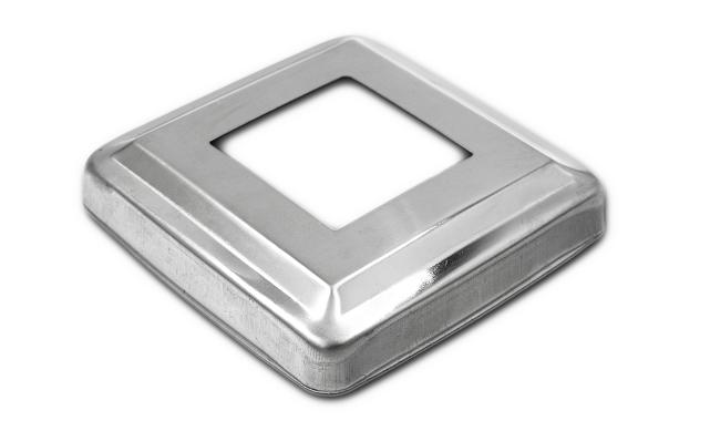 Низ стойки 87х87 мм, S=0.8, под 40х40 мм, AISI 201 k030-3