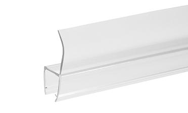 Уплотнитель для стекла 8 мм, стекло-стекло 2200 мм, прозрачный t204-2 купить в Краснодаре