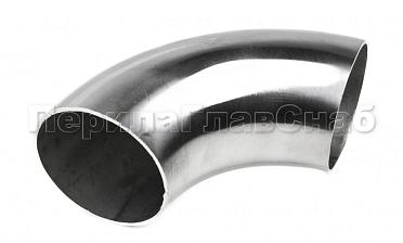 Отвод поручня под сварку для Ø50.8х1.5х145 AISI 201 #400 в упаковке по 100 шт. k021-15-100 купить в Краснодаре