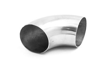 Отвод поручня под сварку для Ø50.8х1.0 мм,  полированный 400 Grit, AISI 201 k021-7 купить в Краснодаре