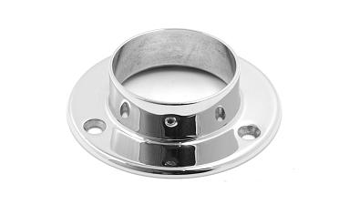 Фланец для трубы Ø50.8 мм, литой, полированный под 3 самореза 4.8 мм (AISI 304) k022 купить в Краснодаре Фланец для трубы Ø50.8 мм, литой, полированный под 3 самореза 4.8 мм (AISI 304) k022 купить в Краснодаре