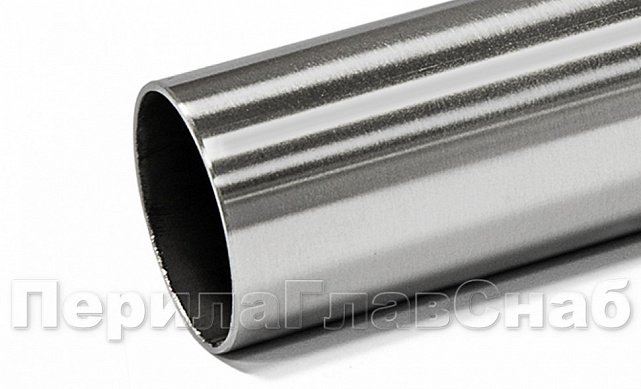 Труба нержавеющая AISI 201 СТАНДАРТ+, пр-во РОССИЯ, Ø50.8 x 1.5 х 6м, шлифованная Rk816 Труба нержавеющая AISI 201 СТАНДАРТ+, пр-во РОССИЯ, Ø50.8 x 1.5 х 6м, шлифованная Rk816