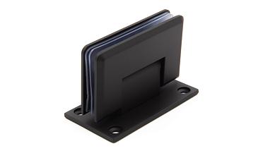 Петля для душевой кабины стена-стекло 90°, 90*55, цинк, черн. t301 BZn купить в Краснодаре