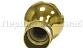 Наконечник стойки шар, Ø38.1 мм, литой, утяжеленный, золото k070-88