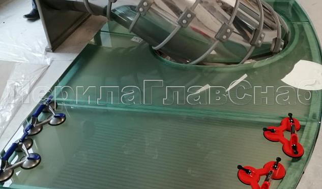 Стеклянный пол в Краснодаре. Готовые проекты ПерилаГлавСнаб