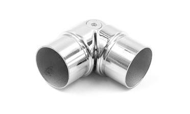 Поворот шарнирный под Ø38.1 мм, полированная, (AISI 304) k250 купить в Краснодаре