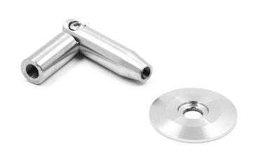 Крепление тяги к стене, шлифованная AISI 304 k621 купить в Краснодаре