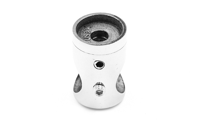 Ригеледержатель на плоскость, для ригеля Ø16.8 мм, полированный, литой (AISI 304) k065 2 Ригеледержатель на плоскость, для ригеля Ø16.8 мм, полированный, литой (AISI 304) k065 2