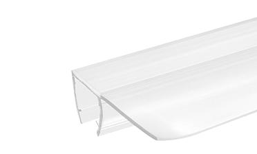 Уплотнитель для стекла в душевую кабину 8 мм, стекло-стекло 2200 мм t215 купить в Краснодаре