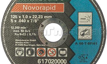 Отрезной круг 125х22х1 Метабо Ф-0971 купить в Краснодаре