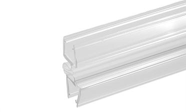 Уплотнитель для стекла в душевую кабину стекло-стекло 8мм зиг-заг 2,2 м t227 купить в Краснодаре