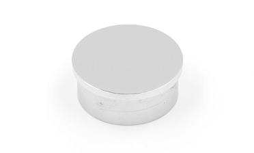 Заглушка плоская на трубу Ø38.1 мм полированная литая (AISI 201) k093 купить в Краснодаре