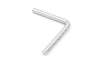 Гнутик 100х100 мм из прутка Ø10 мм Ф-0622 купить в Краснодаре