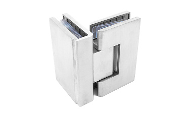 Петля для душевой кабины стекло-стекло 90° 90х55 мм шлифованная  t304 SSS купить в Краснодаре Петля для душевой кабины стекло-стекло 90° 90х55 мм шлифованная  t304 SSS купить в Краснодаре