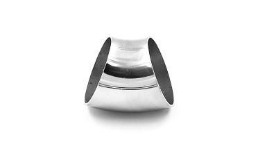 Половинка отвода поручня под сварку для Ø50.8х125/2х1.5, 45°, полированный 400 Grit (AISI 304) k021-45 купить в Краснодаре