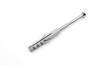 Потайной винт под шестигранник 10х120 мм в комплекте с дюбелем д.12 k601-19-120 купить в Краснодаре