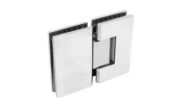 Петля для душевой кабины стекло-стекло 180° 90х55 мм AISI 304 шлифованная t303-2 SSS купить в Краснодаре