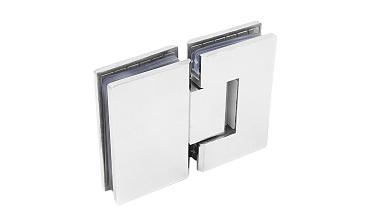 Петля для душевой кабины стекло-стекло 180° 90х55 мм AISI 304 полированная t303-2 PSS купить в Краснодаре