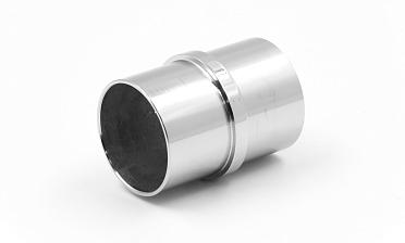 Соединитель трубы Ø38.1 с насечками, полированный, (AISI 316) k086-3 купить в Краснодаре