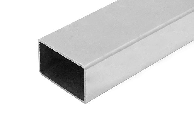 Труба нерж. AISI 201, 40х20 x 0,9 х 6м, полированная k876-2