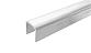 Профиль П-образный, L=2000 мм, t=1.5 мм, для стекла 12 мм, шлиф. (AISI 304) Ф-0455